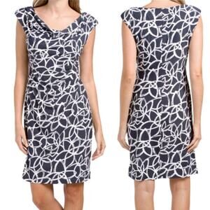 Sheath Dress Cowl Ruched Sleeveless